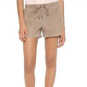 NWT Vince Suede Taupe Shorts